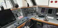 Vėjo jėgainių aptarnavimo laivas parduodamas