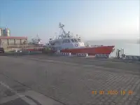 Įgulos laivas parduodamas