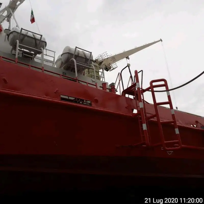 Įgulos laivas parduodamas