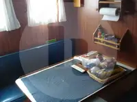 Gyvų žuvų pervežimo laivas parduodamas