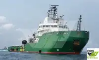Tiekimo laivas parduodamas
