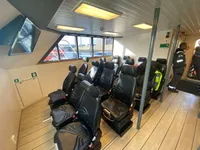 Vėjo jėgainių aptarnavimo laivas parduodamas