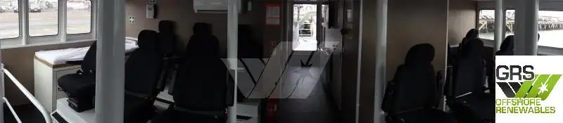 Vėjo jėgainių aptarnavimo laivas parduodamas