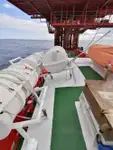Įgulos laivas parduodamas