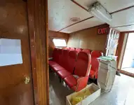 Įgulos laivas parduodamas