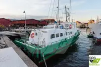 Vėjo jėgainių aptarnavimo laivas parduodamas