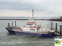 Vėjo jėgainių aptarnavimo laivas parduodamas