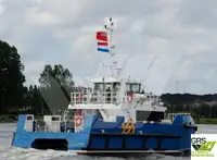 Vėjo jėgainių aptarnavimo laivas parduodamas