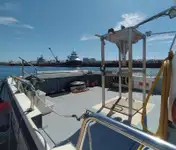 Įgulos laivas parduodamas