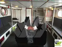 Vėjo jėgainių aptarnavimo laivas parduodamas