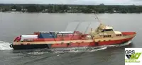 Vėjo jėgainių aptarnavimo laivas parduodamas