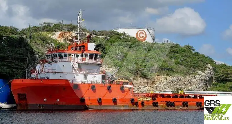 Tiekimo laivas parduodamas