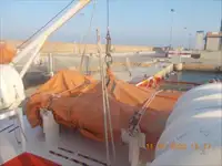 Įgulos laivas parduodamas