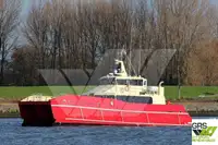 Vėjo jėgainių aptarnavimo laivas parduodamas
