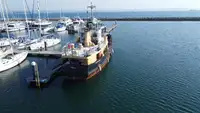 Darbiniai laivai parduodamas