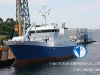 Ilgas žvejybos laivas parduodamas