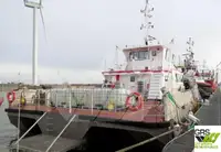 Vėjo jėgainių aptarnavimo laivas parduodamas