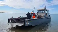 Nusileidimo laivas, bakas Parduodama