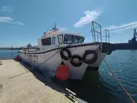 Įgulos laivas parduodamas