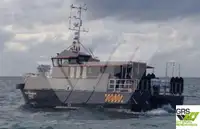 Vėjo jėgainių aptarnavimo laivas parduodamas