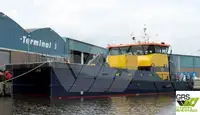 Vėjo jėgainių aptarnavimo laivas parduodamas
