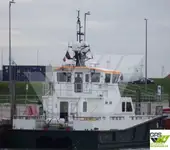 Vėjo jėgainių aptarnavimo laivas parduodamas
