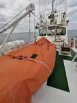 Įgulos laivas parduodamas
