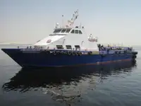 Įgulos laivas parduodamas
