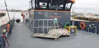 Vėjo jėgainių aptarnavimo laivas parduodamas