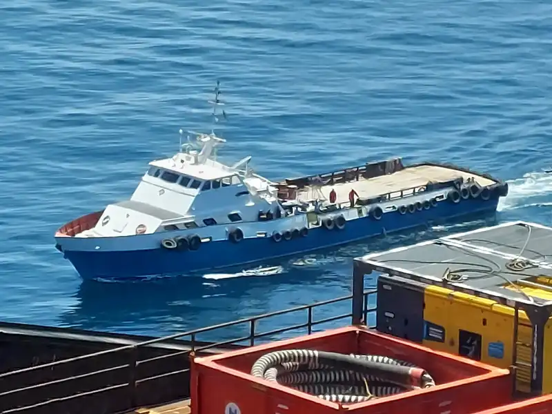 Tiekimo laivas Parduodama
