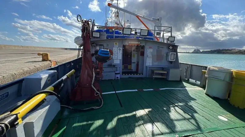 Įgulos laivas Parduodama