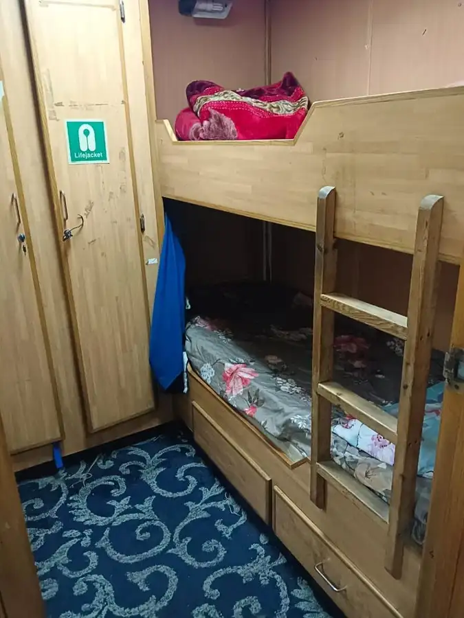 Įgulos laivas Parduodama