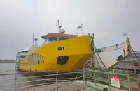 Nusileidimo laivas, bakas Parduodama
