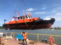 Apžiūros laivas Parduodama